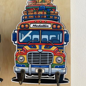 Colombian Chiva Key Holder