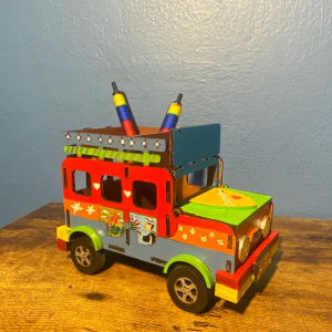 The Traditional Colombian Chiva Bus on Your Desk 🚌