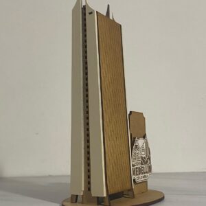 🏙️ Torre Coltejer Decorativa: Ícono de Medellín para tu Hogar