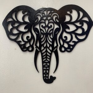 🐘 Cabeza Elefante Decorativo